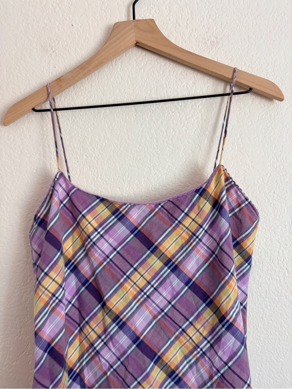 Vintage 90s Ralph Lauren Plaid Slip Dress - Picture 13 of 13